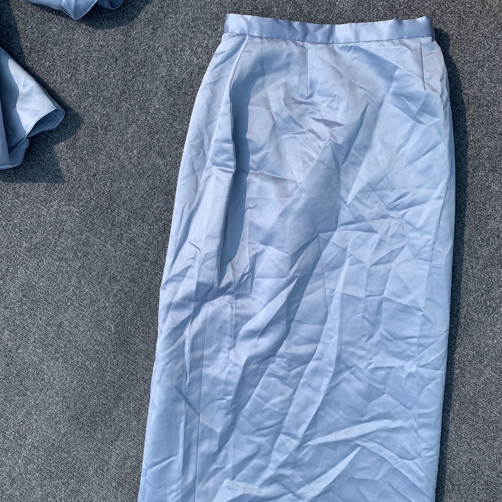 New  Alfred Angelo  bridesmaid bottom  Size 8 cornflower